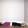 Bedtime yoga poses for a better nights sleep 